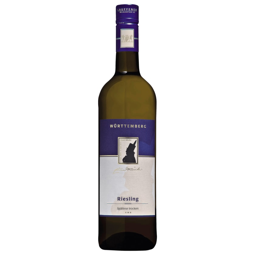 Lauffener Weißwein Riesling Spätlese trocken 0,75l
